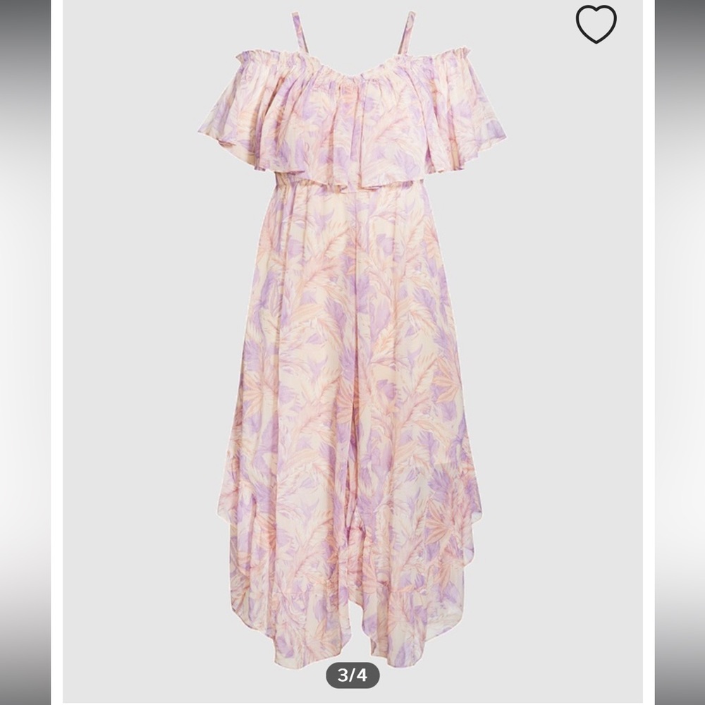 Arna York Blush St Tropez Cold Shoulder Dress Size 22/24 - Picture 14 of 16